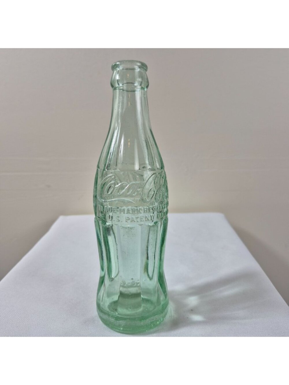 Vintage Coca-Cola Green Glass Bottle Trademark U.S. Patent 6 Fl Oz Dublin GA